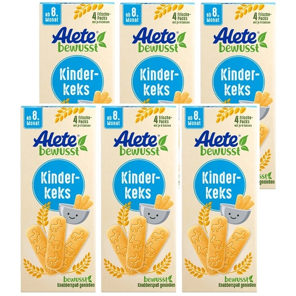Alete Kinderkeks 6 X 180 G Ab Dem 8. Monat 1 Alete Kinderkeks 6 X 180 G Ab Dem 8. Monat