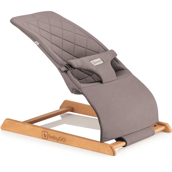 BabyGO Babywippe Skippy Grey 1 BabyGO Babywippe Skippy Grey