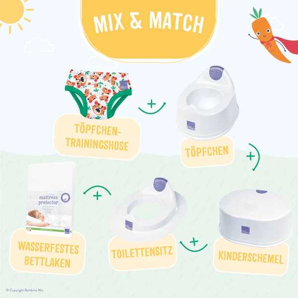 Bambino Mio Töpfchen-Trainingshose, Tigerisch Gut, 3er Packung 5 Bambino Mio Töpfchen-Trainingshose, Tigerisch Gut, 3er Packung – Bild 5