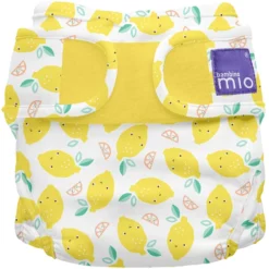 Bambino Mio Windelüberhose Mioduo, Zarte Zitrone, Größe 2 (9Kg+)