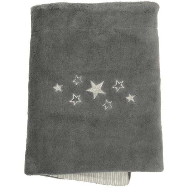 Be Be 's Collection Kuscheldecke Plüsch Sternchen Grau 75 X 100 Cm 1 Be Be 's Collection Kuscheldecke Plüsch Sternchen Grau 75 X 100 Cm
