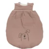 Be Be 's Collection Musselin Winter-Schlafsack Wattiert Altrosa