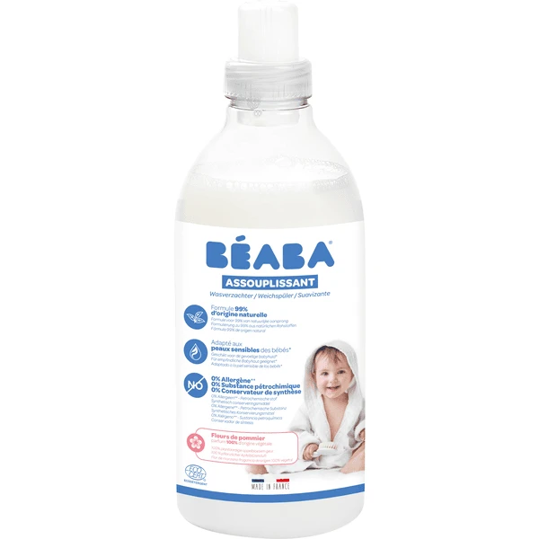 BEABA® Weichspüler - Apfelblütenduft - 1L 1 BEABA® Weichspüler - Apfelblütenduft - 1L