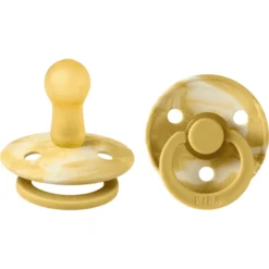 BIBS® Schnuller Colour Tie Dye Mustard Und Ivory 6-18 Monate, 2 Stk.