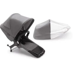 Bugaboo Erweiterungsset Donkey 5 Duo Complete Grey Melange