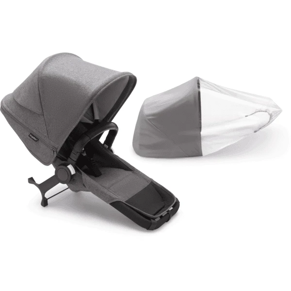 Bugaboo Erweiterungsset Donkey 5 Duo Complete Grey Melange 1 Bugaboo Erweiterungsset Donkey 5 Duo Complete Grey Melange