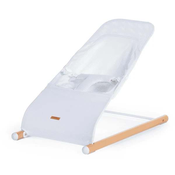 CHILDHOME Babywippe Evolux Natur Weiß 1 CHILDHOME Babywippe Evolux Natur Weiß