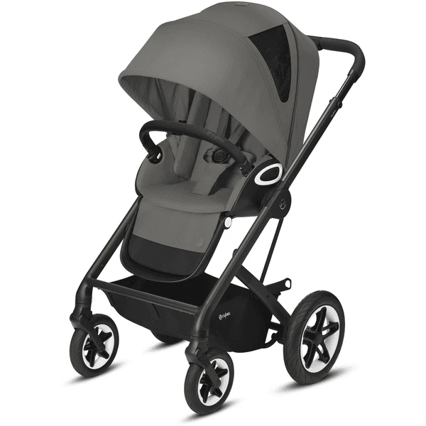 Cybex GOLD Kinderwagen Talos S Lux Black Soho Grey 1 Cybex GOLD Kinderwagen Talos S Lux Black Soho Grey