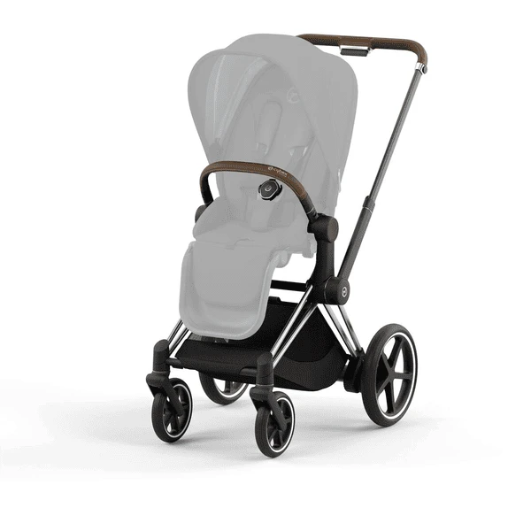 Cybex PLATINUM Gestell New E-Priam Chrome Brown Inklusive Sitzrahmen 1 Cybex PLATINUM Gestell New E-Priam Chrome Brown Inklusive Sitzrahmen
