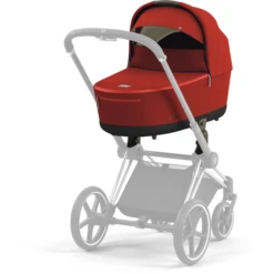 Cybex PLATINUM Kinderwagenaufsatz Für New Priam Und E-Priam Lux Carry Cot Autumn Gold