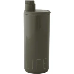 Design Letters Trinkflasche Sports 500 Ml In Olive