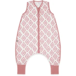 Emma & Noah Schlafsack 0.5 Rauten Rosa Mit Füßen