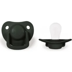 Filibabba Schnuller 0-6 Monate Dark Green, 2 Stück