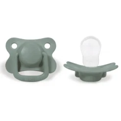 Filibabba Schnuller +6 Monate Moss Green, 2 Stück