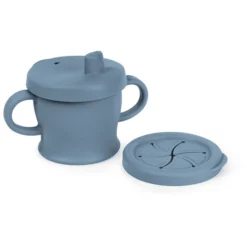 Haakaa® Trinktasse 2in1 Ab 6 Monaten, Hellblau