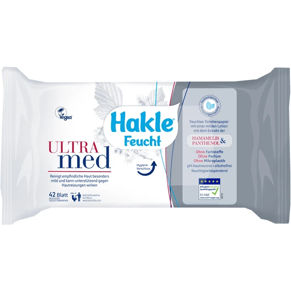 Hakle Feuchttücher ULTRAmed, 42 Blatt 1 Hakle Feuchttücher ULTRAmed, 42 Blatt