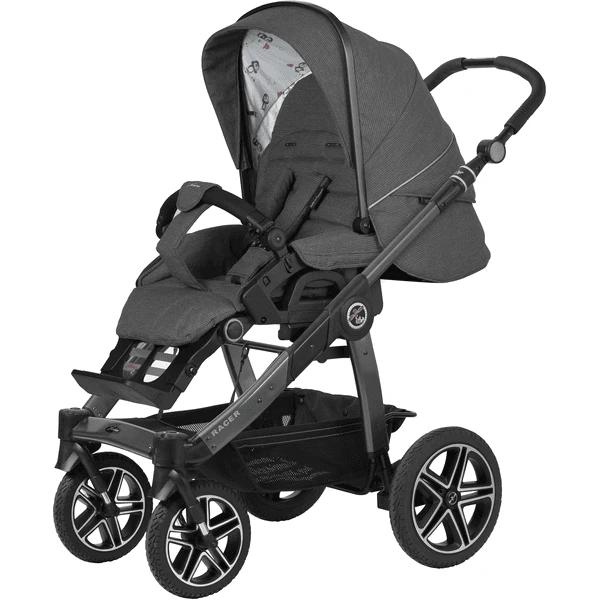 Hartan Kinderwagen Racer GTS Mit Handbremse Casual Collection Little Penguin (910) Gestellfarbe Platin 1 Hartan Kinderwagen Racer GTS Mit Handbremse Casual Collection Little Penguin (910) Gestellfarbe Platin