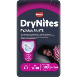 Huggies DryNites Pyjama Pants Einweg Mädchen 4-7 Jahre 10 Stück