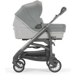 Inglesina Kombikinderwagen Trilogy Cayman Silver Gestell City Titanium