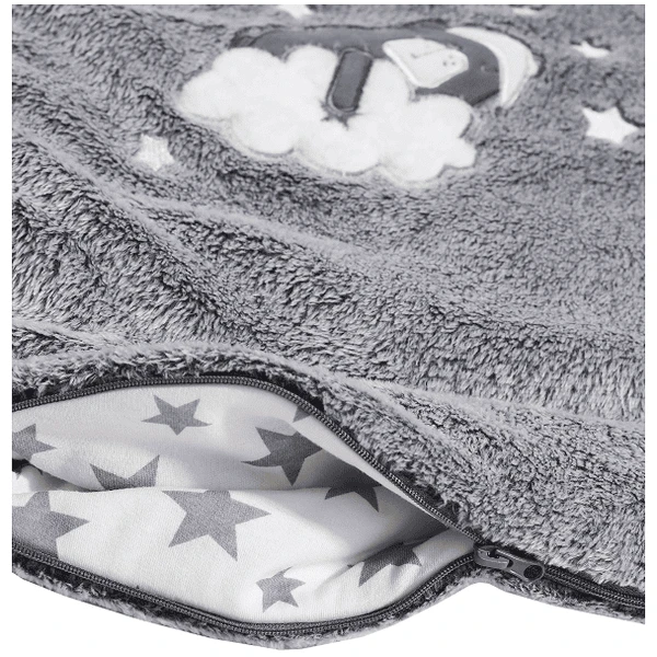 JACKY Schlafsack Dreamer Grau Melange 4 JACKY Schlafsack Dreamer Grau Melange – Bild 4