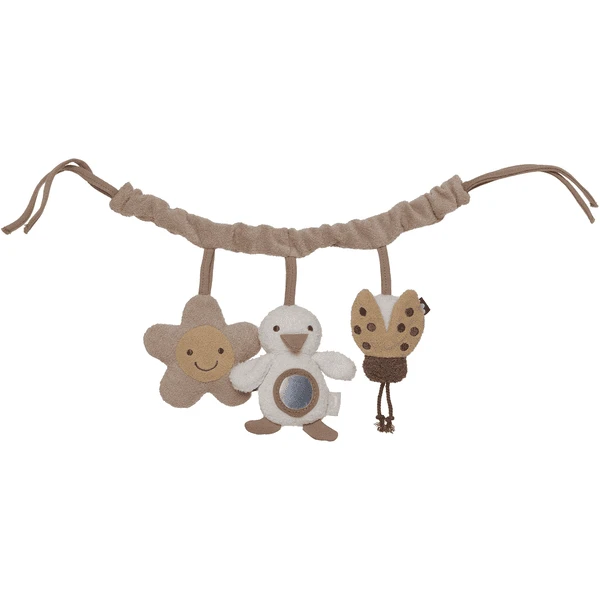 Jollein Kinderwagenkette Spring Garden 1 Jollein Kinderwagenkette Spring Garden