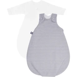 JULIUS ZÖLLNER Babyschlafsack Cosy Grey Stripes