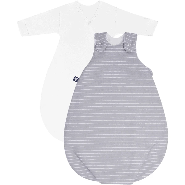 JULIUS ZÖLLNER Babyschlafsack Cosy Grey Stripes 1 JULIUS ZÖLLNER Babyschlafsack Cosy Grey Stripes