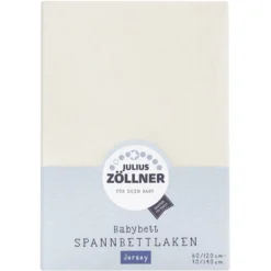 JULIUS ZÖLLNER Spannbetttuch Jersey Ecru