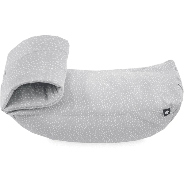 JULIUS ZÖLLNER Stillkissen Move Jersey Tiny Squares Grey 1 JULIUS ZÖLLNER Stillkissen Move Jersey Tiny Squares Grey