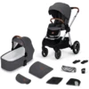 Kinderkraft Kombikinderwagen EVERYDAY 2 In 1 Dark Grey