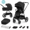 Kinderkraft Kombikinderwagen NEA 2 In 1 Midnight Black