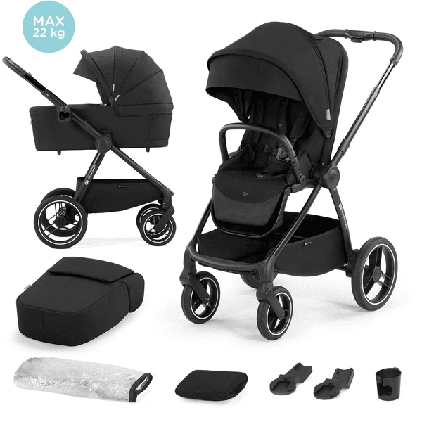 Kinderkraft Kombikinderwagen NEA 2 In 1 Midnight Black 1 Kinderkraft Kombikinderwagen NEA 2 In 1 Midnight Black