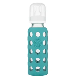 Lifefactory Babyflasche Aus Glas In Kale 250 Ml