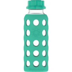 Lifefactory Kinderflasche Aus Glas In Kale 250 Ml