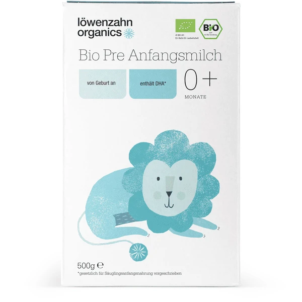 Löwenzahn Organics Anfangsnahrung Pre 500 G Ab Der Geburt 1 Löwenzahn Organics Anfangsnahrung Pre 500 G Ab Der Geburt