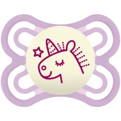 MAM Nachtschnuller Perfect Rosa 0 - 6 Monate Silikon