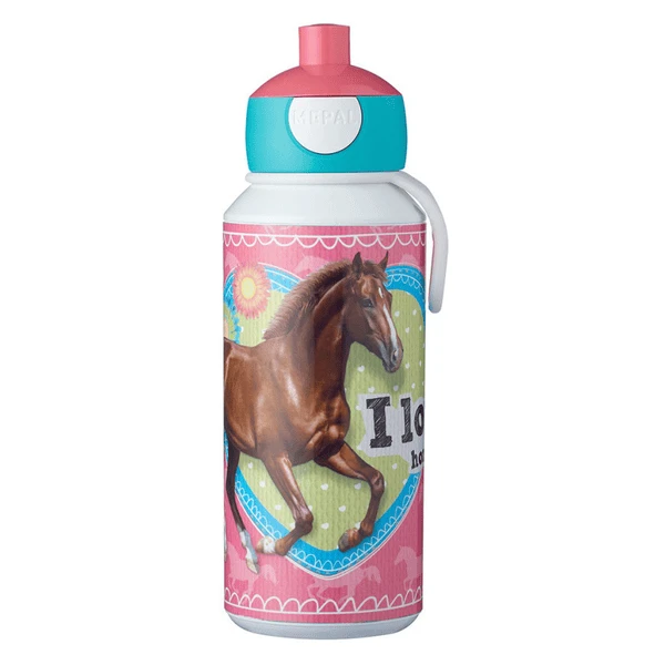 MEPAL Trinkflasche Pop-up Campus 400 Ml - My Horse 1 MEPAL Trinkflasche Pop-up Campus 400 Ml - My Horse