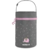 Miniland Isolier-Doppeltasche Thermibag Rose 700ml
