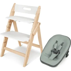 Moji Hochstuhl Yippy Inklusive Neugeborenenaufsatz Cotton Mint