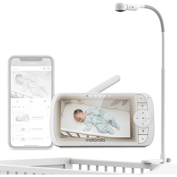 Motorola Video-Babyphone VM65X Connect Mit Kinderbetthalterung 1 Motorola Video-Babyphone VM65X Connect Mit Kinderbetthalterung