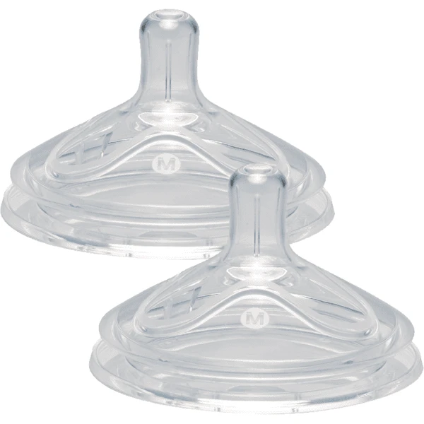 Nip® First Moments Weithalstrinksauger, Saugloch M (mittlerer Trinkfluss) 2 Stück 1 Nip® First Moments Weithalstrinksauger, Saugloch M (mittlerer Trinkfluss) 2 Stück