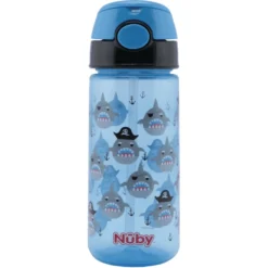 Nuby Nûby Trinkhalmbecher "Active" 540ml, Blau