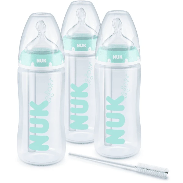 NUK Babyflasche First Choice⁺ Anti-Colic 3er-Flaschenset, 300 Ml 1 NUK Babyflasche First Choice⁺ Anti-Colic 3er-Flaschenset, 300 Ml