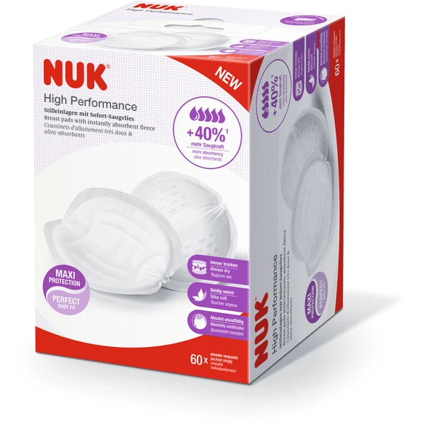 NUK Stilleinlagen High Performance 60er Packung 1 NUK Stilleinlagen High Performance 60er Packung