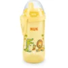 NUK Trinkflasche Kiddy Cup 300 Ml, Löwe Gelb