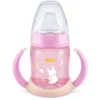 NUK Trinklernflasche First Choice Night, Pink 150ml