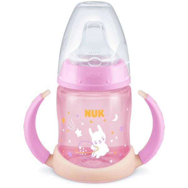 NUK Trinklernflasche First Choice Night, Pink 150ml 1 NUK Trinklernflasche First Choice Night, Pink 150ml