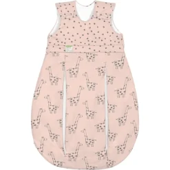 ODENWÄLDER Primaklima Jersey-Schlafsack Happy Giraffe Deep Forest