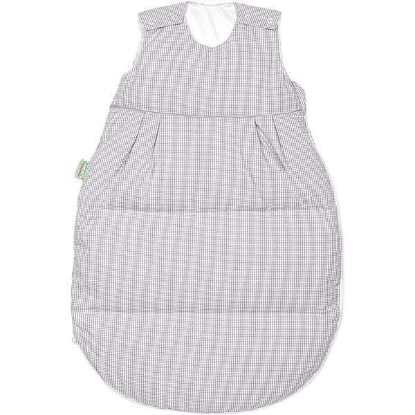 ODENWÄLDER Thermo-Nest® Daunen-Schlafsack Karo Silber 70cm - 130cm 1 ODENWÄLDER Thermo-Nest® Daunen-Schlafsack Karo Silber 70cm - 130cm