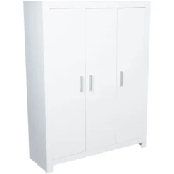 PAIDI Kleiderschrank Fiona 3-türig Griffe Matt